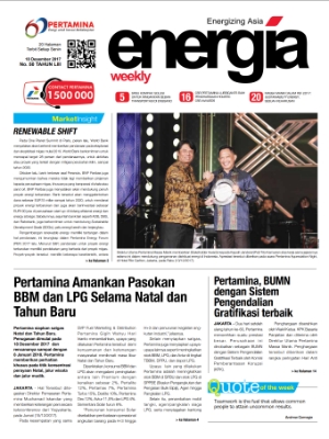 Energia Weekly Edisi 50