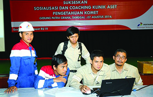 12-Sosialiasi Dan Coaching Clinic Aset Pengetahuan KOMET Di RU IV Cilacap