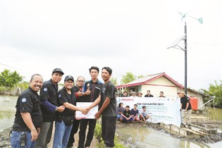 7- RU IV Terangi Desa Bondan Kampung Laut 